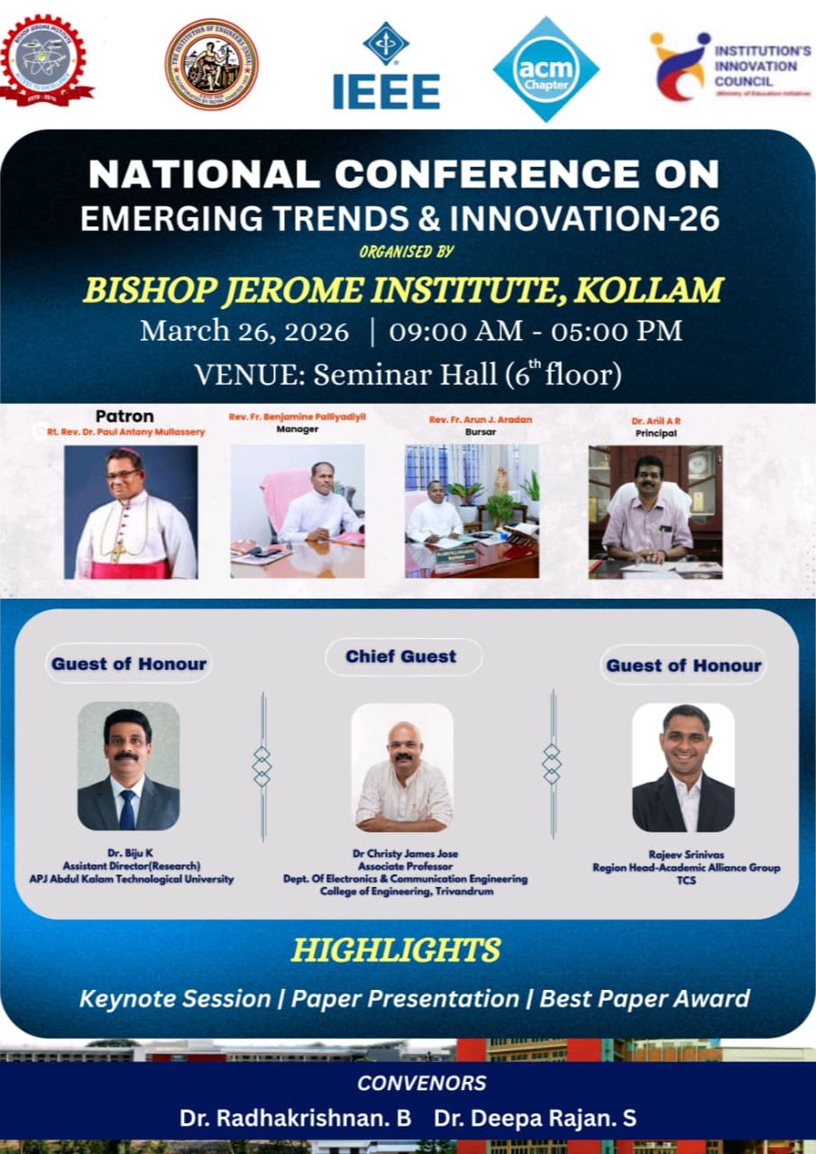 BJI to Host National Conference on Emerging Trends and Innovations-26